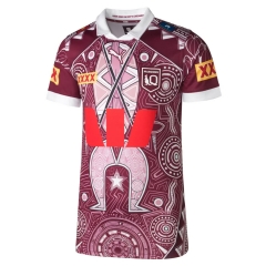 (S-7XL) 2026 Maru Maroon Thailand Rugby Shirt