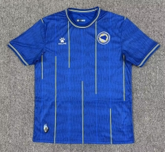 (S-4XL) 26-27 Bosnia and Herzegovina Home Blue Thailand Soccer Jersey AAA-8025 (S-4XL) 26-27 Bosnia and Herzegovina Home Blue Thailand Soccer Jersey AAA-8025