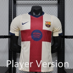 Player Version 26-27 Barcelona 4th Away Beige Thailand Soccer Jersey AAA-888 Player Version 26-27 Barcelona 4th Away Beige Thailand Soccer Jersey AAA-888