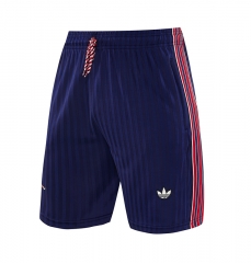 25-26 Retro Version Arsenal Royal Blue Thailand Soccer Shorts-418