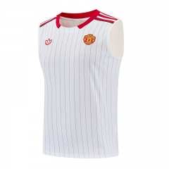 26-27 Retro Version Manchester United White&Red Thailand Soccer Vest-418 26-27 Retro Version Manchester United White&Red Thailand Soccer Vest-418