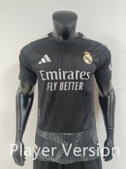 Player Version 26-27 Real Madrid Goalkeeper Black Thailand Soccer Jersey AAA-0871