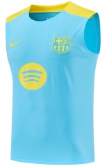 25-26 Barcelona Sky Blue Thailand Soccer Training Vest-418 25-26 Barcelona Sky Blue Thailand Soccer Training Vest-418