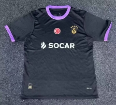 (S-4XL) 26-27 Galatasaray SK 2nd Away Black Thailand Soccer Jersey AAA-2483