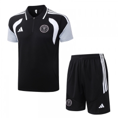 26-27 Inter Miami FC Black Thailand Polo Uniform-815 26-27 Inter Miami FC Black Thailand Polo Uniform-815