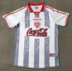 (S-3XL) Retro verison 99-00 Necaxa Away Grey&White Thailand Soccer Jersey AAA-9755 (S-3XL) Retro verison 99-00 Necaxa Away Grey&White Thailand Soccer Jersey AAA-9755