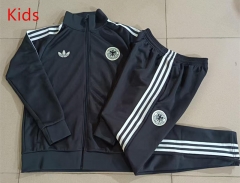 26-27 Germany Dark Grey Kids/Youth Soccer Jacket Uniform-815