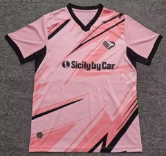 (S-4XL) 26-27 Palermo F.C Home Pink Thailand Soccer Jersey AAA (S-4XL) 26-27 Palermo F.C Home Pink Thailand Soccer Jersey AAA