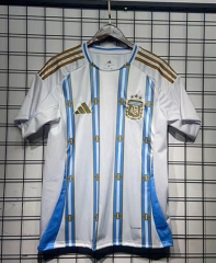 (S-4XL) 26-27 Special Version Argentina White&Blue Thailand Soccer Jersey AAA (S-4XL) 26-27 Special Version Argentina White&Blue Thailand Soccer Jersey AAA