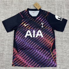 (S-4XL ) 26-27 Tottenham Hotspur Away Pink&Purple Thailand Soccer Jersey AAA-4506