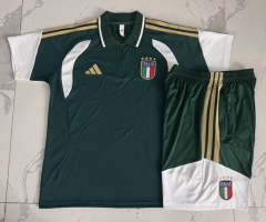 26-27 Italy Dark Green Thailand Polo Uniform-815