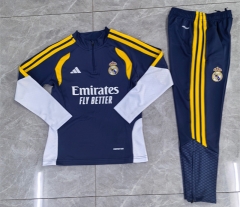 26-27 Real Madrid Royal Blue Thailand Soccer Tracksuit-411 26-27 Real Madrid Royal Blue Thailand Soccer Tracksuit-411