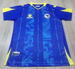 Retro Version 24-25 Bosnia and Herzegovina Home Blue Thailand Soccer Jersey AAA-2483 Retro Version 24-25 Bosnia and Herzegovina Home Blue Thailand Soccer Jersey AAA-2483