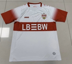 (S-4XL) 26-27 VfB Stuttgart Home White Thailand Soccer Jersey AAA (S-4XL) 26-27 VfB Stuttgart Home White Thailand Soccer Jersey AAA