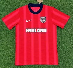 (S-4XL) 26-27 England Red Thailand Training Soccer Jersey AAA-403