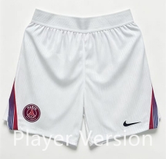 Player Version 26-27 PSG Away White Thailand Soccer Shorts-0871 Player Version 26-27 PSG Away White Thailand Soccer Shorts-0871