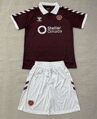 26-27 Heart of Midlothian Home Dark Red Soccer Unifrom-AY 26-27 Heart of Midlothian Home Dark Red Soccer Unifrom-AY