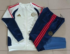 26-27 Bayern München Beige Soccer Jacket Uniform-815