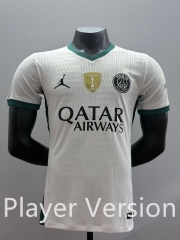 With Patch Player Version 26-27 Special Version PSG White Thailand Soccer Jersey AAA-1704