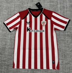 (S-4XL) 26-27 Athletic Bilbao Home Red&White Thailand Soccer Jersey AAA-4506