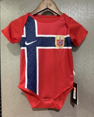26-27 Norway Home Red Baby Soccer Uniform-CS