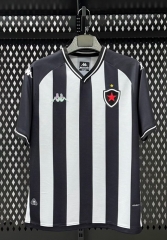 (S-4XL) Without Chest Ad 26-27 Botafogo de FR Home Black&White Thailand Soccer Jersey AAA-2483