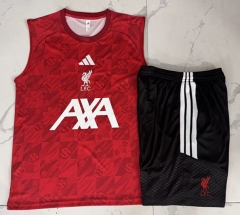 26-27 Liverpool Red Inkjet Thailand Soccer Vest Tracksuit-815 26-27 Liverpool Red Inkjet Thailand Soccer Vest Tracksuit-815