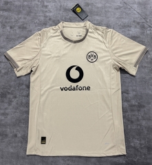 (S-4XL) 26-27 Dortmund Goalkeeper Khaki Thailand Soccer Jersey AAA-8025 (S-4XL) 26-27 Dortmund Goalkeeper Khaki Thailand Soccer Jersey AAA-8025