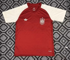 (S-4XL) 26-27 Spain Red Thailand Soccer Training Jersey-2483 (S-4XL) 26-27 Spain Red Thailand Soccer Training Jersey-2483