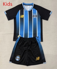 26-27 Grêmio Home Blue&Black Kid/Youth Soccer Uniform-AY