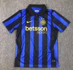 26-27 Inter Milan Home Blue&Black Thailand Soccer Jersey AAA-417