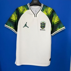 26-27 Brazil White Thailand Soccer Jersey AAA-6486