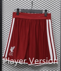 Player Version 26-27 Liverpool Home Red Thailand Soccer Shorts AAA-888 Player Version 26-27 Liverpool Home Red Thailand Soccer Shorts AAA-888