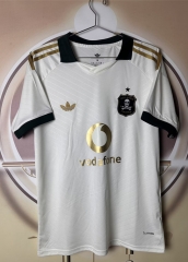 (S-4XL) 26-27 Orlando Pirates Away Beige Thailand Soccer Jersey AAA-2315