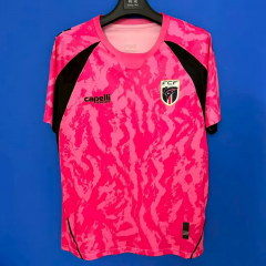 (S-4XL) 26-27 Cape Verde Goalkeeper Pink Thailand Soccer Jersey AAA (S-4XL) 26-27 Cape Verde Goalkeeper Pink Thailand Soccer Jersey AAA