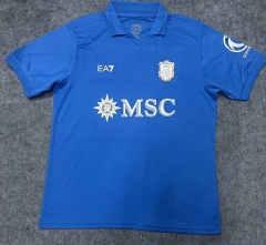 (S-4XL) 26-27 Napoli Home Blue Thailand Soccer Jersey AAA