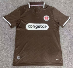 (S-4XL) 26-27 FC St. Pauli Home Brown Thailand Soccer Jersey AAA-8025