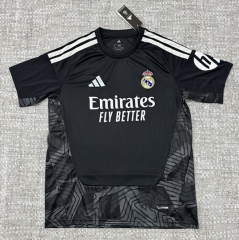 (S-4XL) 26-27 Real Madrid Goalkeeper Black Thailand Soccer Jersey AAA-4506 (S-4XL) 26-27 Real Madrid Goalkeeper Black Thailand Soccer Jersey AAA-4506