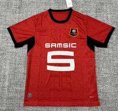 (S-4XL) 26-27 Stade Rennais Home Red Thailand Soccer Jersey AAA-4506 (S-4XL) 26-27 Stade Rennais Home Red Thailand Soccer Jersey AAA-4506