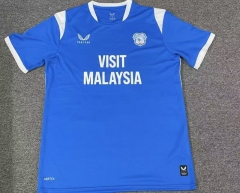 (S-4XL) 26-27 Cardiff City Home Blue Thailand Soccer Jersey AAA-8025