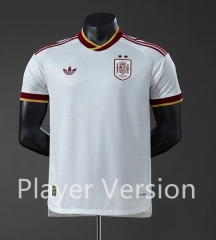 (2 Stars) Player Version 2026 World Cup Spain Away White Thailand Soccer Jersey AAA (2 Stars) Player Version 2026 World Cup Spain Away White Thailand Soccer Jersey AAA