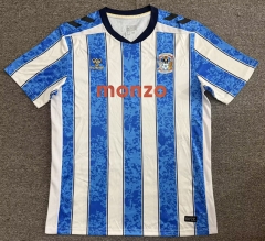 (S-4XL) 26-27 Coventry City Home Blue&White Thailand Soccer Jersey AAA-8025