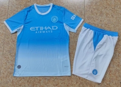 26-27 Manchester City Home Light Blue Thailand Soccer Uniform-718 26-27 Manchester City Home Light Blue Thailand Soccer Uniform-718