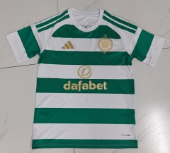 (S-4XL) 26-27 Celtic Home White&Green Thailand Soccer Jersey AAA-4627 (S-4XL) 26-27 Celtic Home White&Green Thailand Soccer Jersey AAA-4627