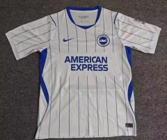 (S-4XL) 26-27 Brighton & Hove Albion Away White Thailand Soccer Jersey AAA (S-4XL) 26-27 Brighton & Hove Albion Away White Thailand Soccer Jersey AAA