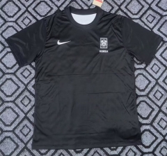 (S-4XL) 26-27 Korea Black Thailand Training Soccer Jersey-9070 (S-4XL) 26-27 Korea Black Thailand Training Soccer Jersey-9070