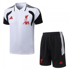 26-27 Liverpool White Thailand Polo Uniform-815 26-27 Liverpool White Thailand Polo Uniform-815