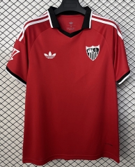 (S-4XL) 26-27 Sevilla Away Red Thailand Soccer Jersey AAA-2044 (S-4XL) 26-27 Sevilla Away Red Thailand Soccer Jersey AAA-2044