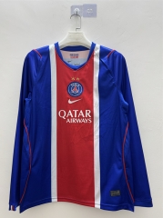 (S-4XL) 26-27 With 2 Stars Paris SG Home Red&Blue LS Thailand Soccer Jersey AAA-9268 (S-4XL) 26-27 With 2 Stars Paris SG Home Red&Blue LS Thailand Soccer Jersey AAA-9268