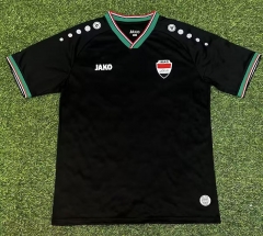 26-27 Iraq 2nd Away Black Thailand Soccer Jersey AAA-9809 26-27 Iraq 2nd Away Black Thailand Soccer Jersey AAA-9809